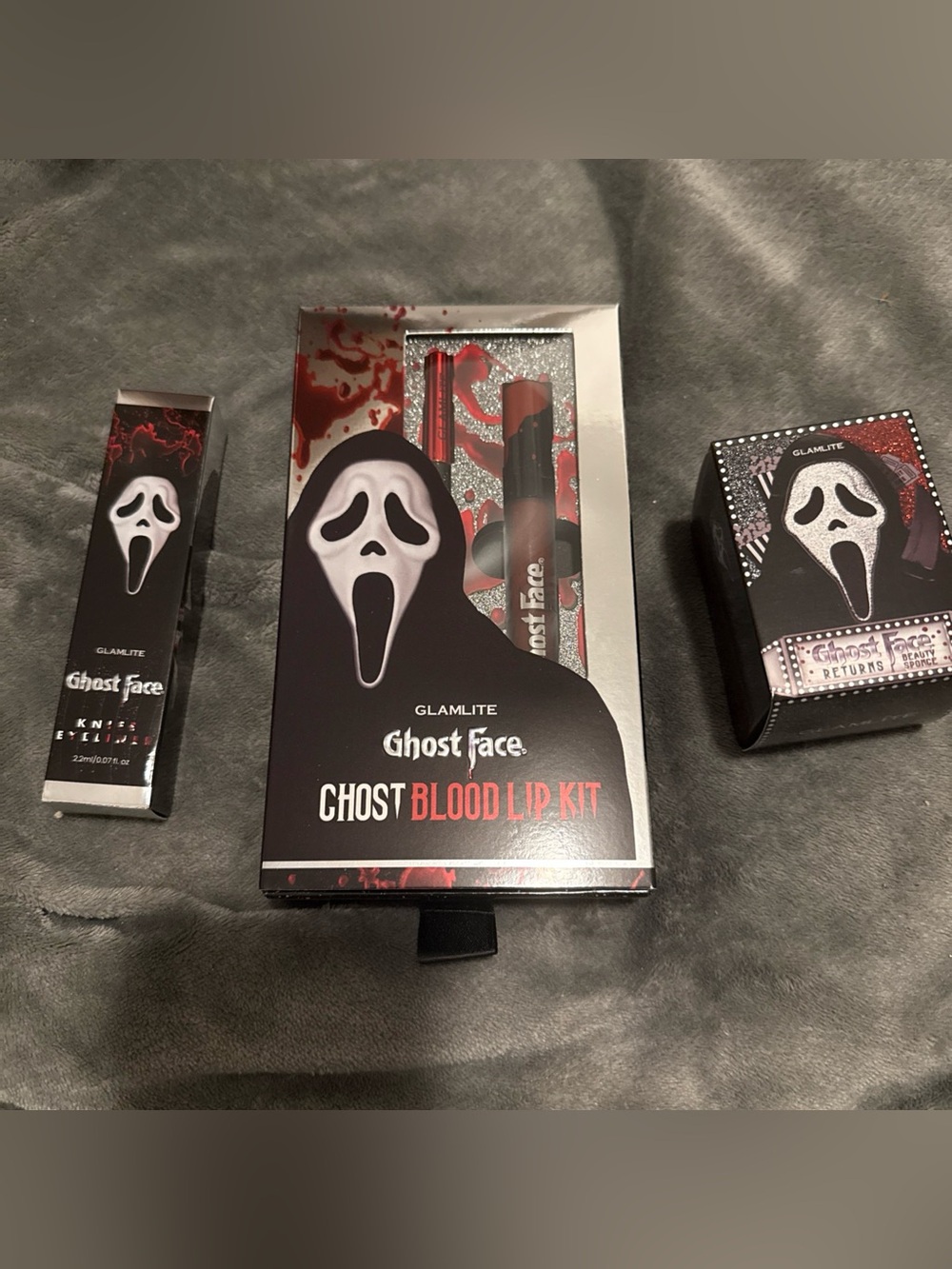Glamlite x Ghost Face Makeup Bundle Brand New